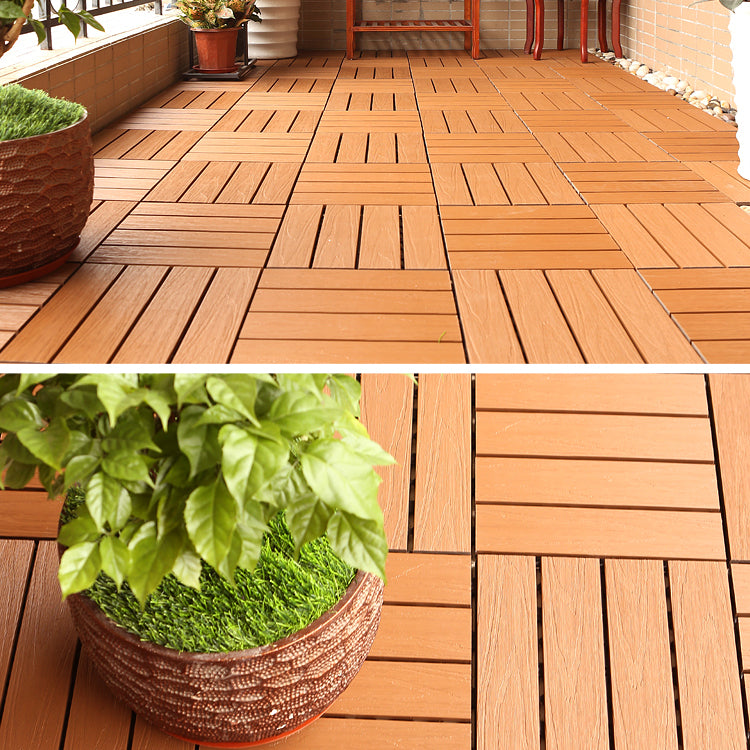 Skorter | Composite deck tile Solid Color Waterproof Patio Floor Tile