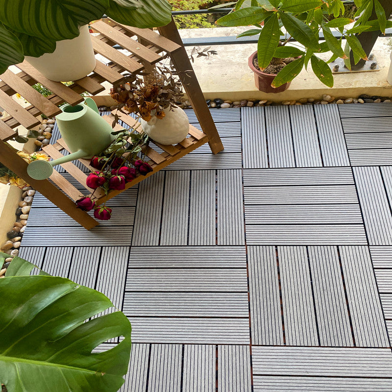 Skorter | Composite deck tiles Connectable waterproof floor tiles
