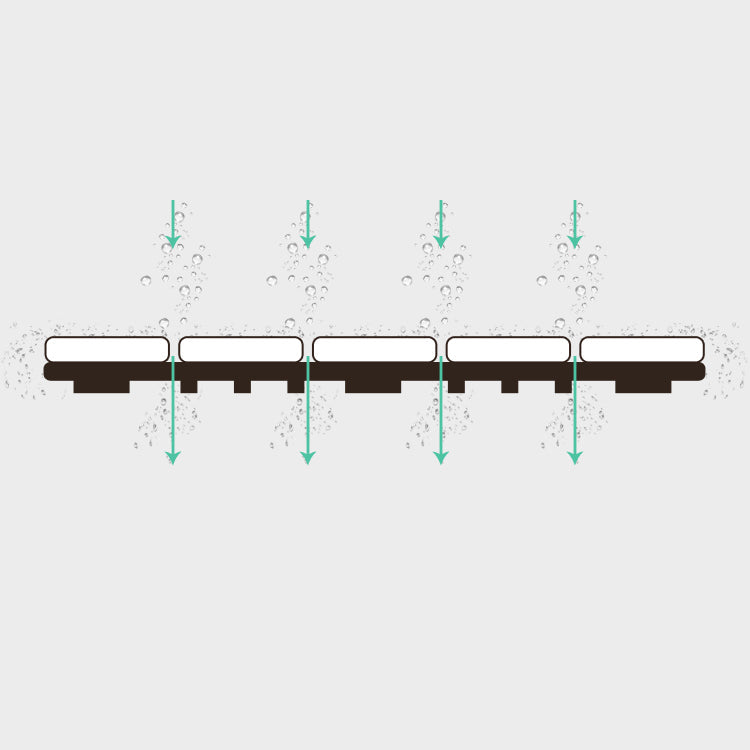 Skorter | Composite deck tiles Connectable waterproof floor tiles