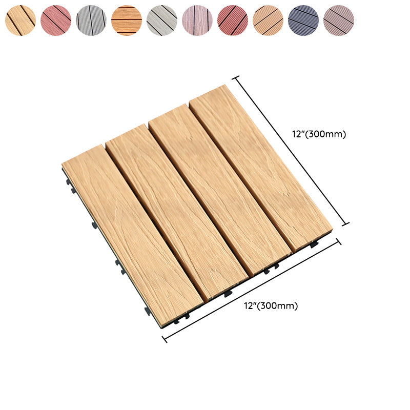 Skorter | Composite deck tiles Connectable waterproof floor tiles