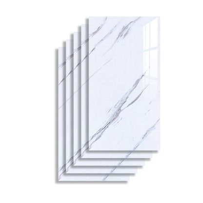 Skorter | 10-Pack 12" x 23" PVC rectangular Peel & Stick subway tile kitchen and bathroom