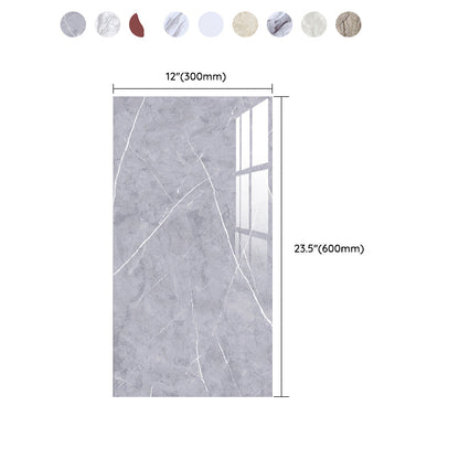 Skorter | 10-Pack 12" x 23" PVC rectangular Peel & Stick subway tile kitchen and bathroom