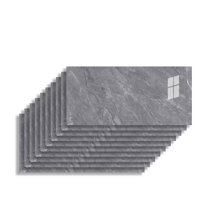 Skorter | 10 Pack 12" X 23" PVC rectangular Peel & Stick field tile kitchen and bathroom back paneling
