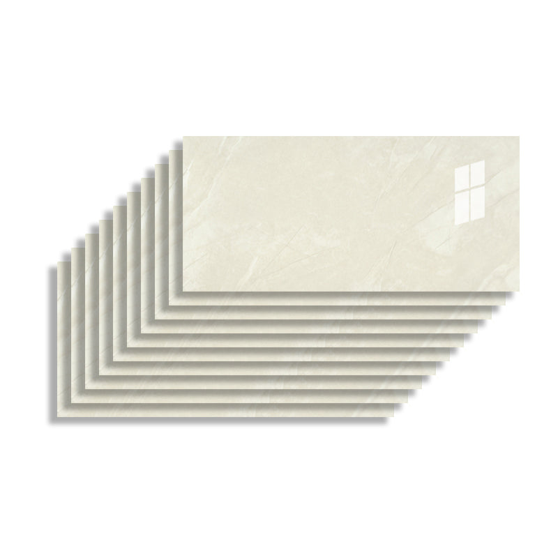 Skorter | 10 Pack 12" X 23" PVC rectangular Peel & Stick field tile kitchen and bathroom back paneling
