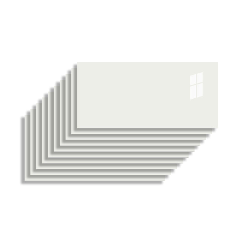 Skorter | 10 Pack 12" X 23" PVC rectangular Peel & Stick field tile kitchen and bathroom back paneling