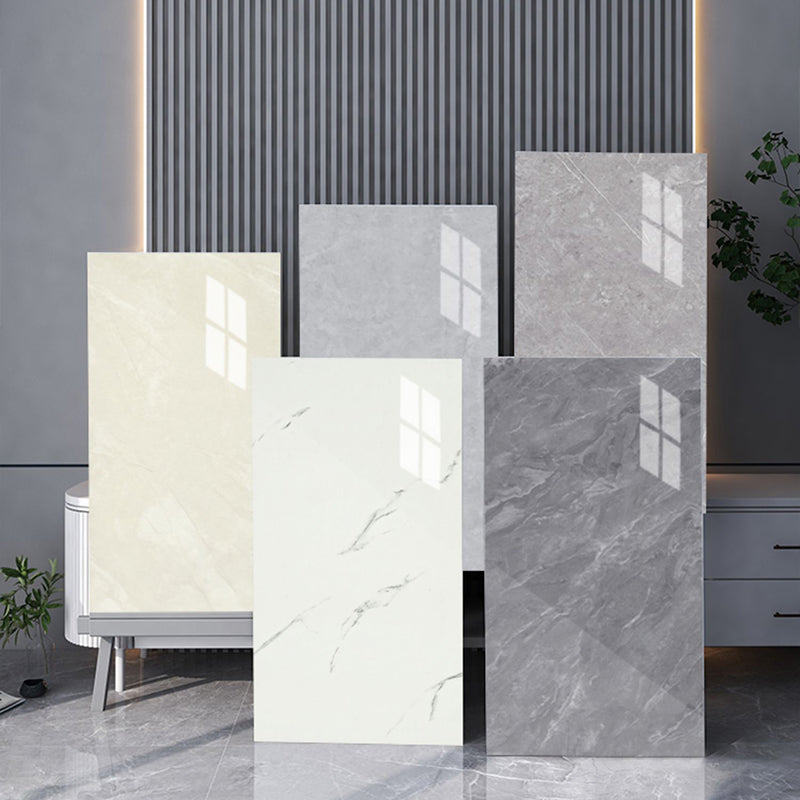 Skorter | 10 Pack 12" X 23" PVC rectangular Peel & Stick field tile kitchen and bathroom back paneling