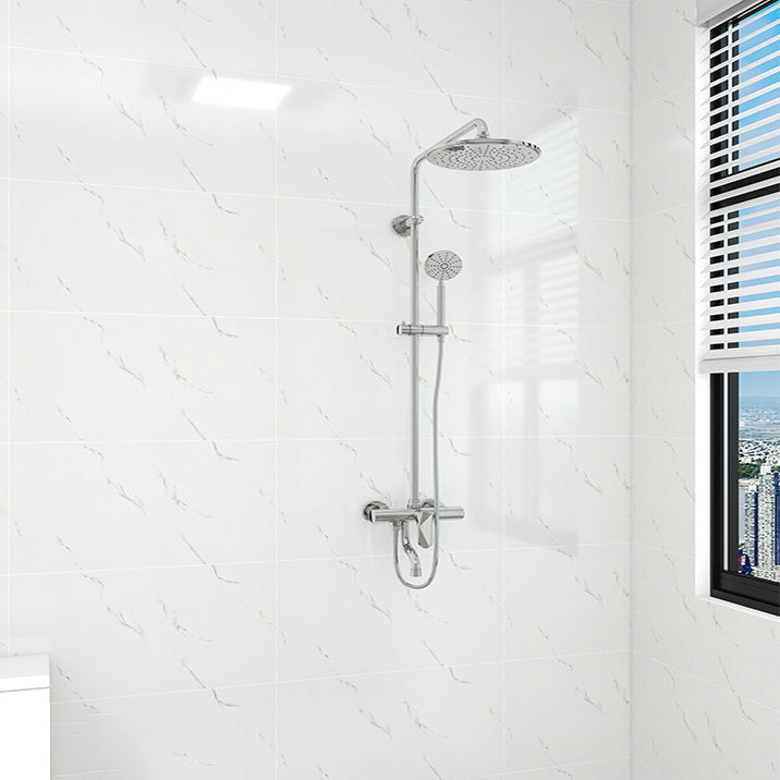 Skorter | 10 Pack 12" X 23" PVC rectangular Peel & Stick field tile kitchen and bathroom back paneling