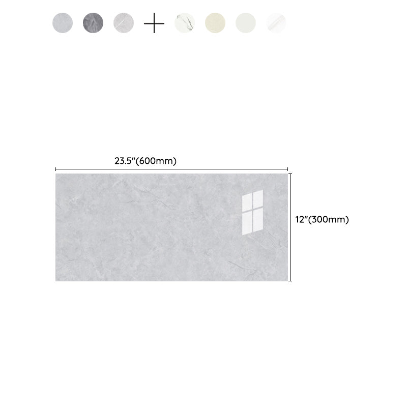 Skorter | 10 Pack 12" X 23" PVC rectangular Peel & Stick field tile kitchen and bathroom back paneling
