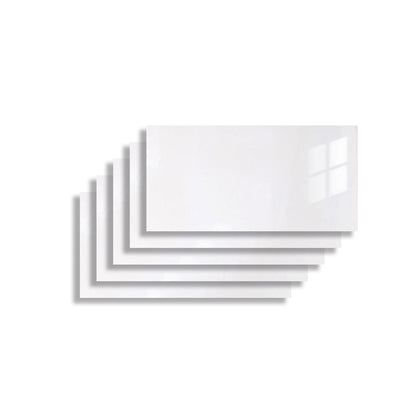 Skorter | 5 Pack 12" X 23" PVC Peel & Stick Subway Tiles Rectangular Kitchen and Bathroom Backsplash