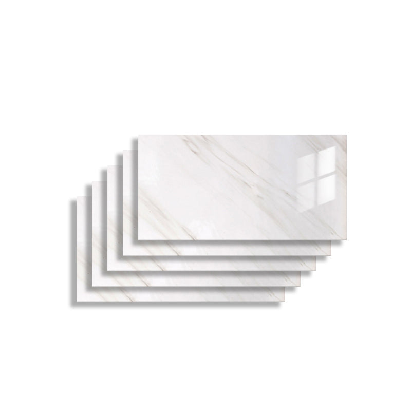 Skorter | 5 Pack 12" X 23" PVC Peel & Stick Subway Tiles Rectangular Kitchen and Bathroom Backsplash