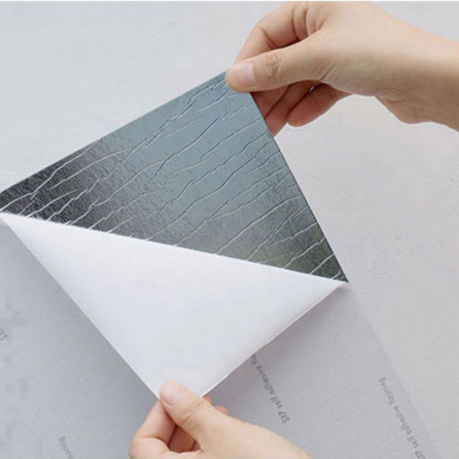 Skorter | 5 Pack 12" X 23" PVC Peel & Stick Subway Tiles Rectangular Kitchen and Bathroom Backsplash