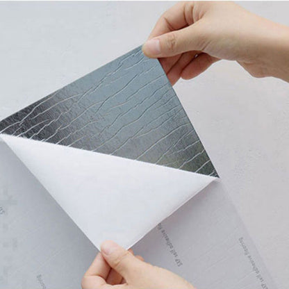 Skorter | 5 Pack 12" X 23" PVC Peel & Stick Subway Tiles Rectangular Kitchen and Bathroom Backsplash