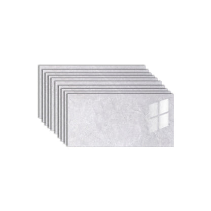 Skorter | 10-Pack PVC rectangular Peel and Stick Tiles Kitchen and Bathroom Backsplash