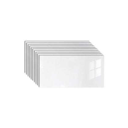 Skorter | 10-Pack PVC rectangular Peel and Stick Tiles Kitchen and Bathroom Backsplash