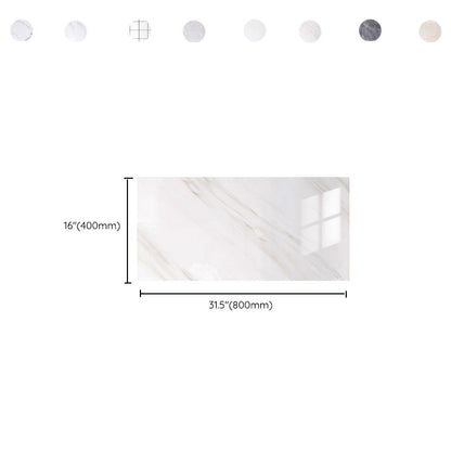 Skorter | 10-Pack PVC rectangular Peel-and-Stick wall tile kitchen and bathroom backsplash
