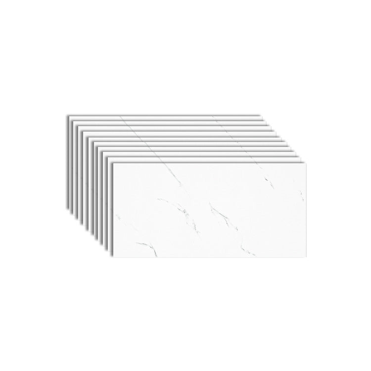Skorter | 10 Pack PVC Rectangular Peel & Stick Subway Tile Kitchen and Bathroom