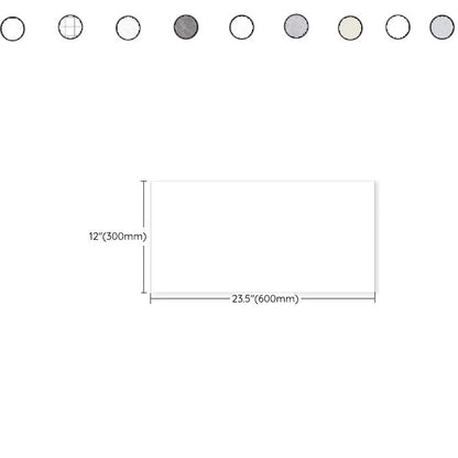 Skorter | 10 Pack PVC Rectangular Peel & Stick Subway Tile Kitchen and Bathroom