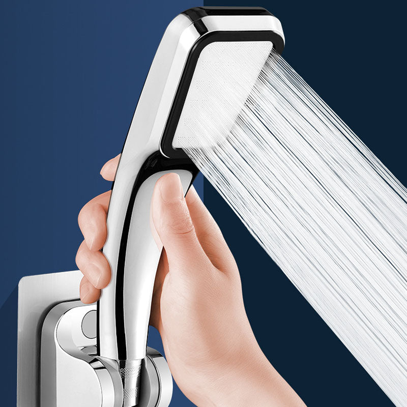 Skorter | Traditional handheld shower head metal hand shower with square shape