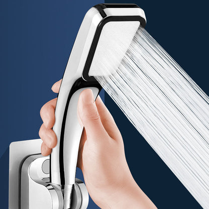 Skorter | Traditional handheld shower head metal hand shower with square shape