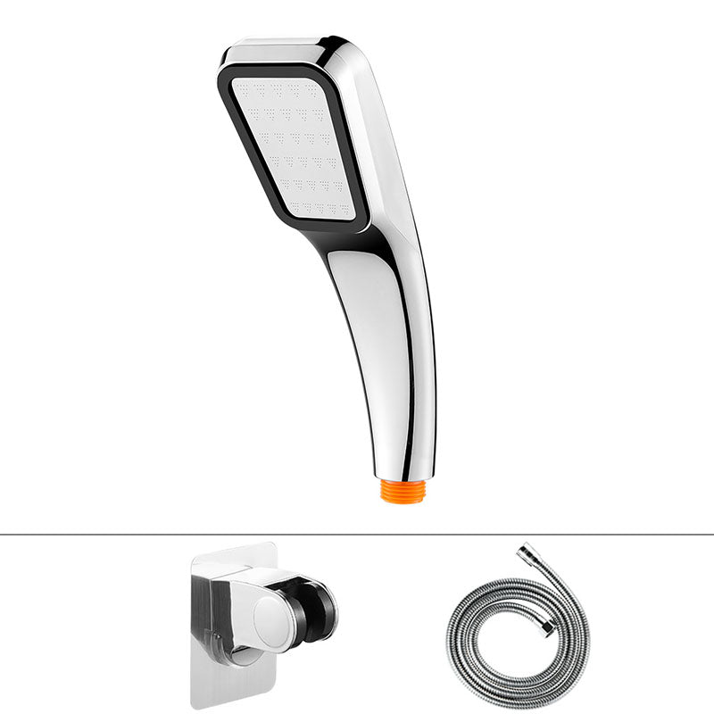 Skorter | Traditional handheld shower head metal hand shower with square shape