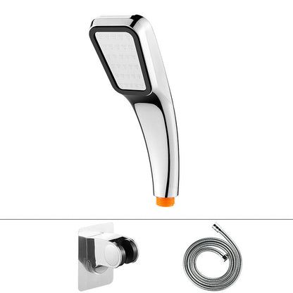 Skorter | Traditional handheld shower head metal hand shower with square shape