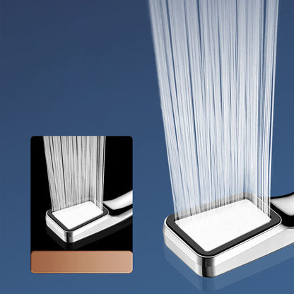Skorter | Traditional handheld shower head metal hand shower with square shape