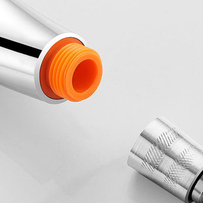 Skorter | Traditional handheld shower head metal hand shower with square shape