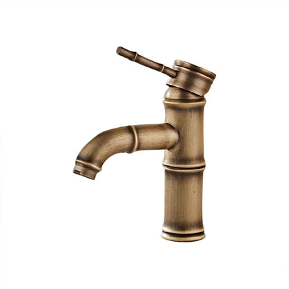 Skorter | Brass Country Basin Faucet Single Hole Sink Faucet for Bathroom