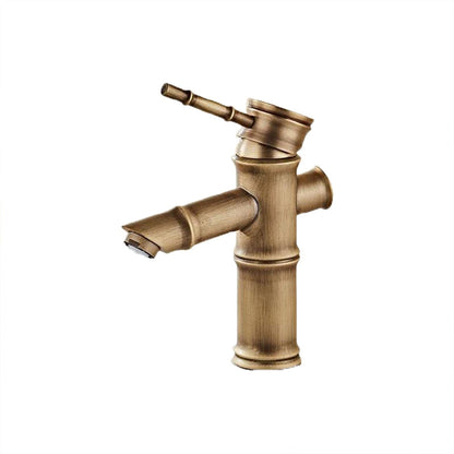 Skorter | Brass Country Basin Faucet Single Hole Sink Faucet for Bathroom
