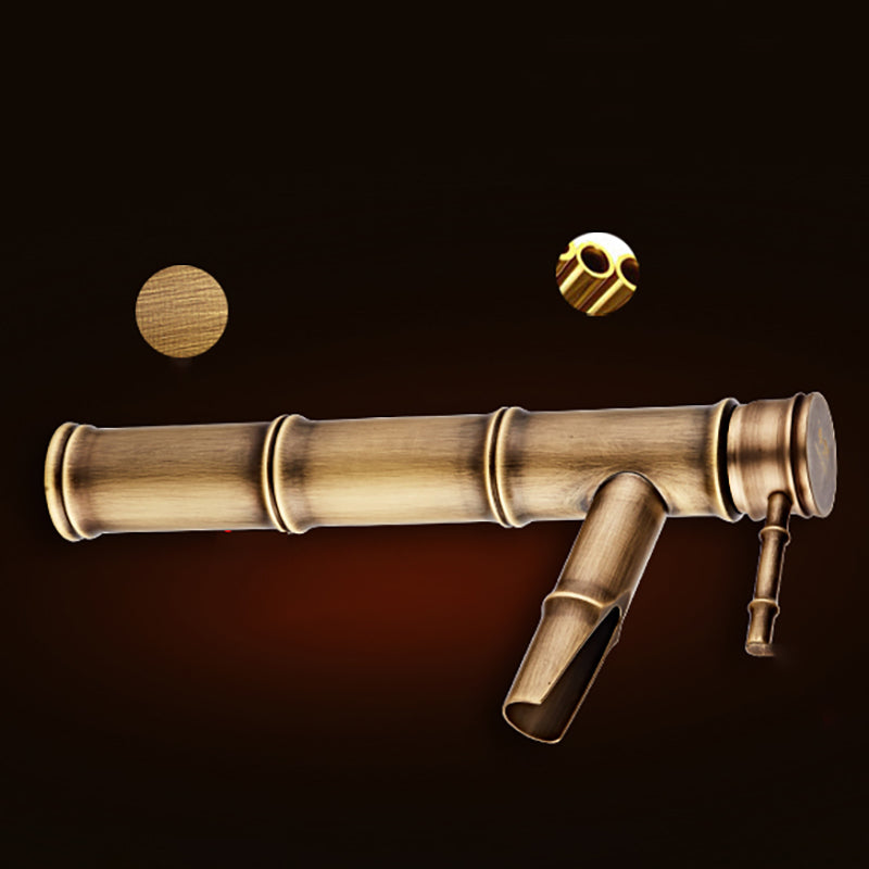 Skorter | Brass Country Basin Faucet Single Hole Sink Faucet for Bathroom