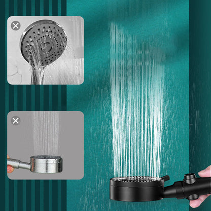 Skorter | 5 setting patterns shower head plastic round handheld shower head