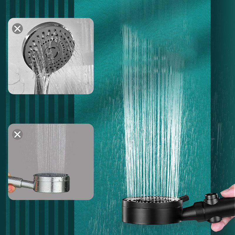 Skorter | 5 setting patterns shower head plastic round handheld shower head