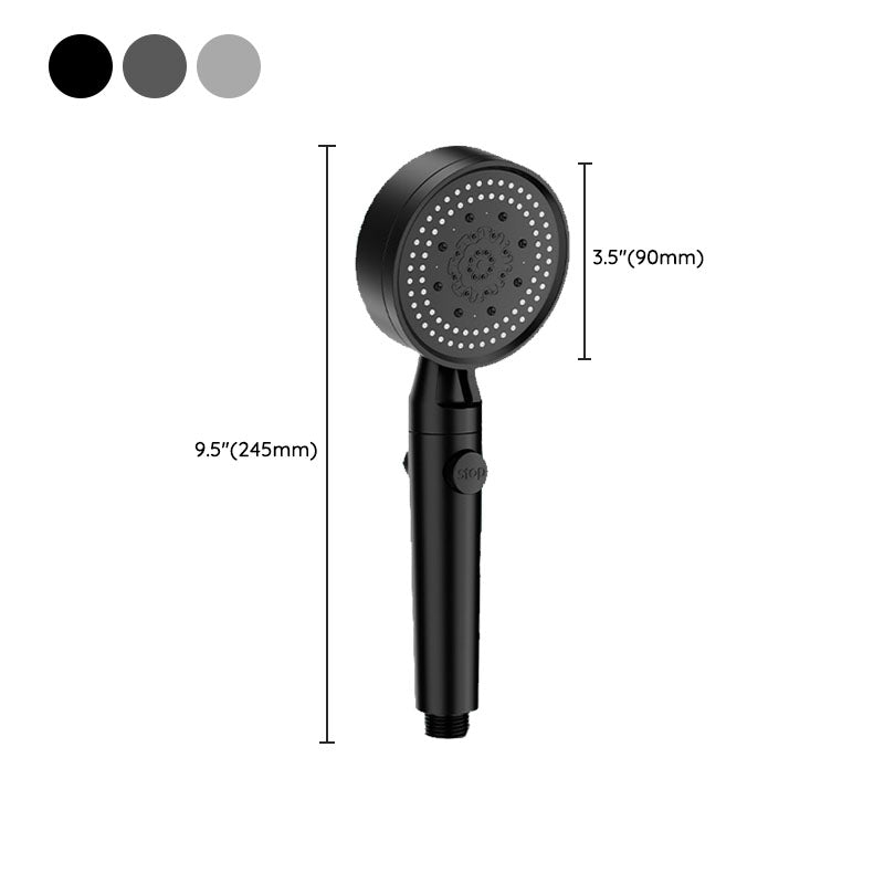 Skorter | 5 setting patterns shower head plastic round handheld shower head