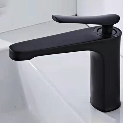 Skorter | 1 Handle Full Copper Bathroom Sink Faucet Nordic Modern Vanity Faucet with Drain