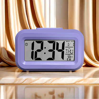 Skorter | GlowClock - Digital Alarm Clock with Date and Light Display