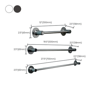 Skorter | 2-piece modern bathroom accessory set metal slipper rack/towel bar