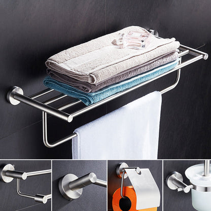 Skorter | Chrome Traditional Bathroom Accessory Set Stainless Steel Bathroom Set
