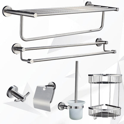 Skorter | Chrome Traditional Bathroom Accessory Set Stainless Steel Bathroom Set