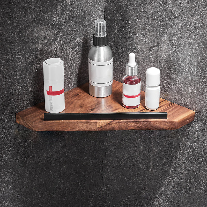 Skorter | 7-piece bathroom accessory set wood and metal bathroom accessory hardware set