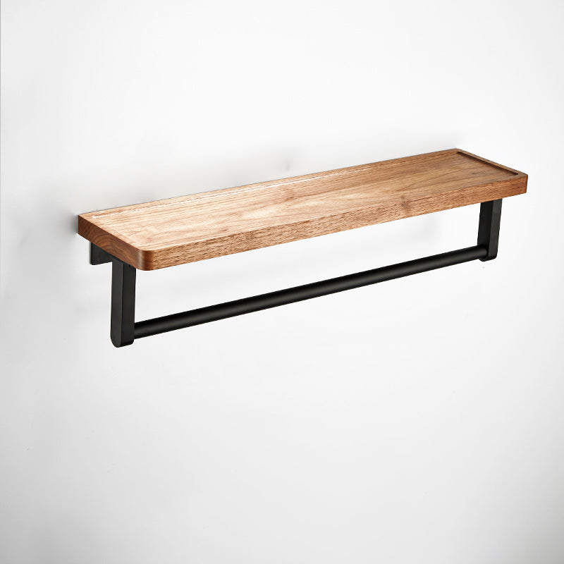 Skorter | 7-piece toilet accessory set made of solid wood and metal