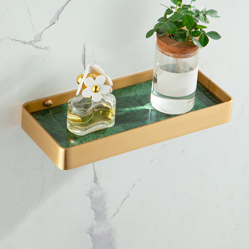 Skorter | Brass Bathroom Accessory Set Marble Bathroom Accessory Set for Home