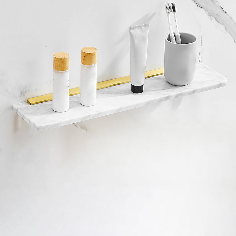 Skorter | 7-piece bathroom accessory set marble and metal bathroom hardware