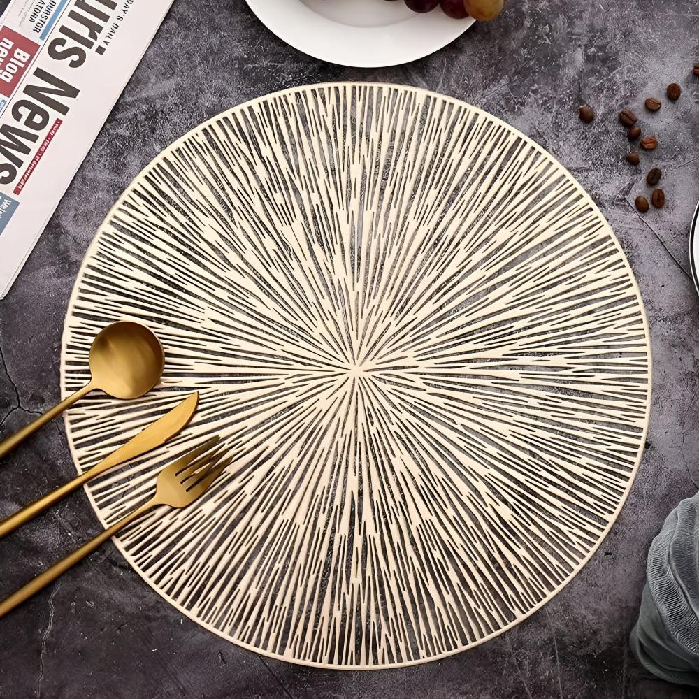 Skorter | Firework Metallic Table Mat