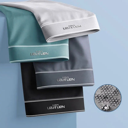 Skorter | CoolSilk 4-Piece Ice Silk Boxers with Graphene Technology