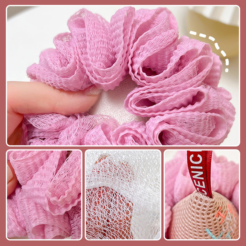 skorter | Bath ball Sweet ice cream peeling towel