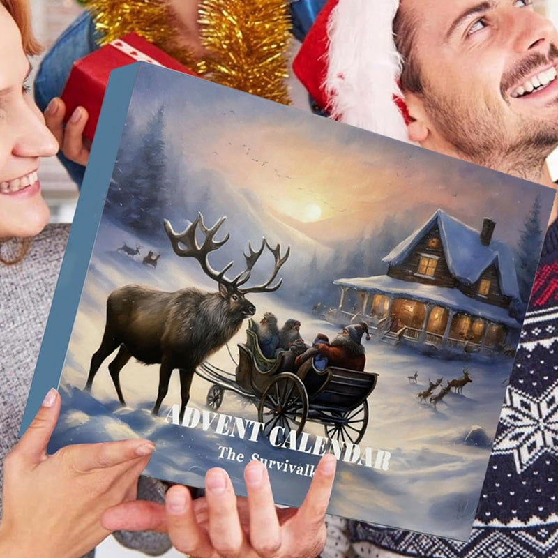 Skorter | Survival Tools Advent Calendar for Adults Teens 24 Days Christmas Countdown
