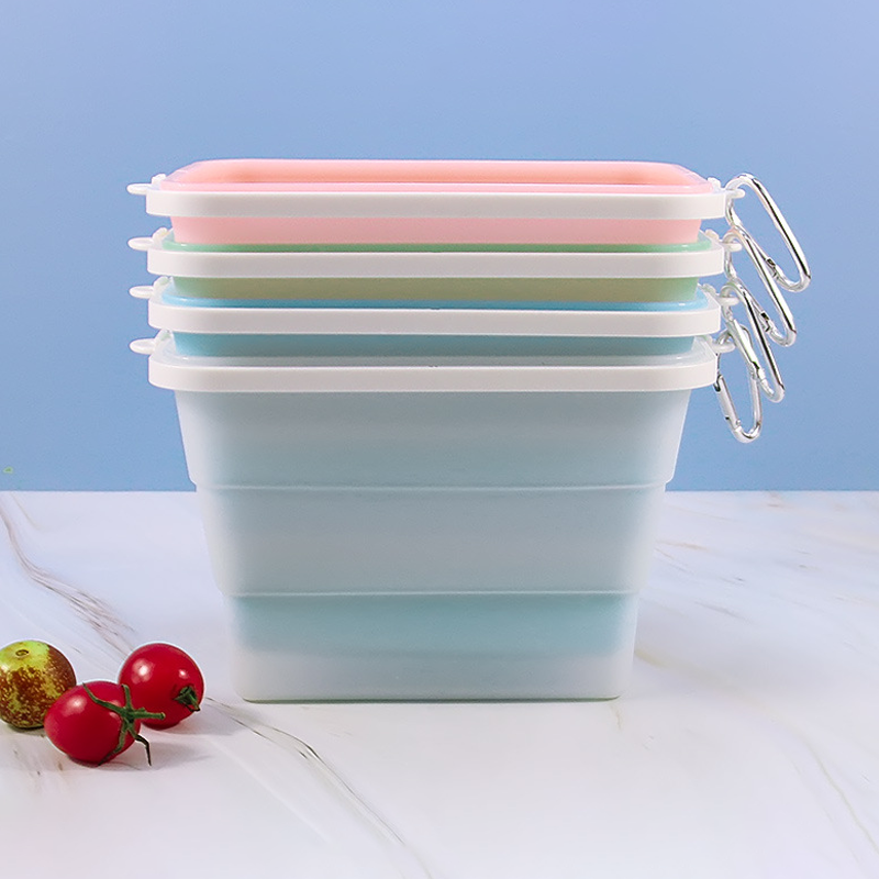 skorter | Collapsible Silicone Food Storage Box