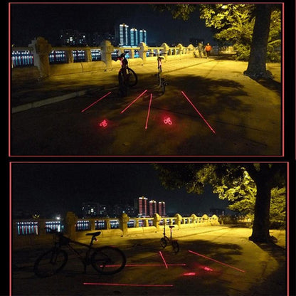 Skorter | Bicycle Laser Projection Taillight