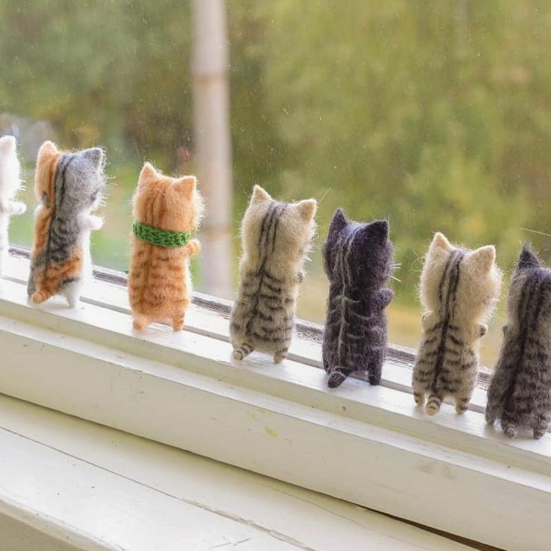 Skorter | DIY Cat Wool Felt Gift for Cat Lovers