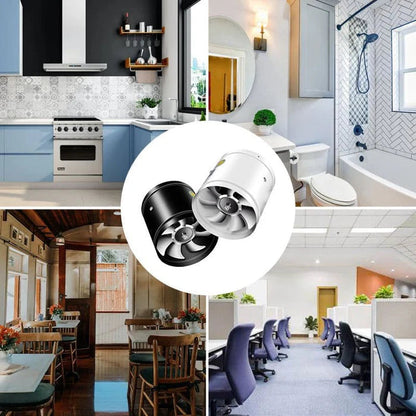 Skorter | AirFlow MiniVent – Silent Wall Fan for Home or Office